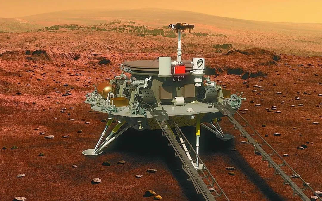 Tianwen-1 Mars probe lands on Mars